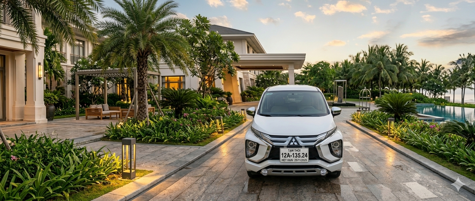 Car rental Mitsubishi Xpander 2021 in Vietnam